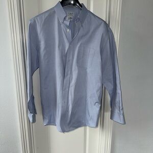 L.L. Bean Men's Light Blue Button-Up Shirt